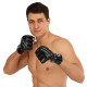 Рукавиці для змішаних єдиноборств MMA HARD TOUCH BO-5237 S-XL чорний