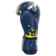 Рукавиці боксерські на липучці PVC MIKE TYSON MA-4263 10-14унцій Чорний