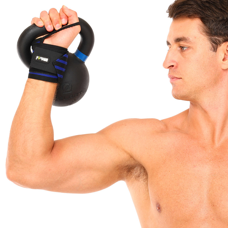 Бинти кистьові для жиму STRENGTH WRIST WRAPS MUTE TA-311 2штуки