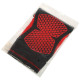 Наколінник спортивний еластичний компресійний Sport BC-5664 M-XL 1шт Чорний-салатовий