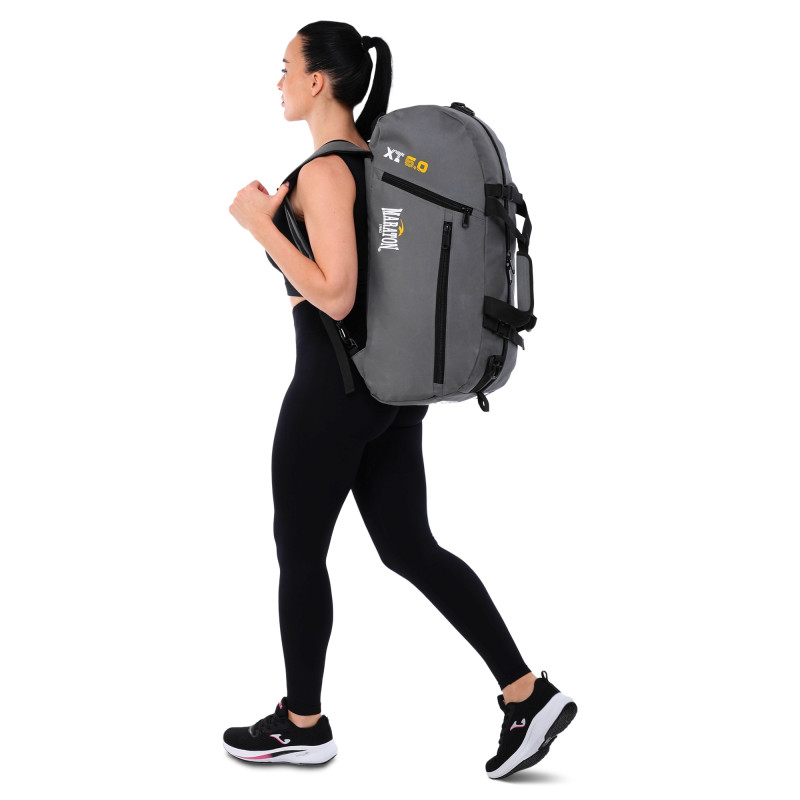 Рюкзак-сумка 2 в 1 MARATON BO-5116 55x30x25см сірий