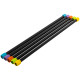 Бодібар Body Bar LiveUp LP8145-3 вага 3кг чорний-зелений