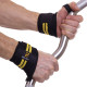 Бинти кистьові для жиму STRENGTH WRIST WRAPS Zelart TA-2645 2штуки чорний-жовтий