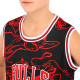 Форма баскетбольна дитяча NBA клуб Chicago Bulls 23 BA-6625 S-2XL чорний-червоний Червоний-чорний