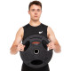 Млинці диски гумові з потрійним хватом та металевою втулкою LIFE FITNESS SC-80154B-25 51мм 25кг чорний