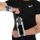 Бинти кистьові для жиму STRENGTH WRIST WEIGHTLIFTING WRAPS EZOUS C-03 2штуки чорний-сірий