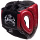 Шолом боксерський з повним захистом шкіряний TOP KING Super Star TKHGSS-01 S-XL Золотий