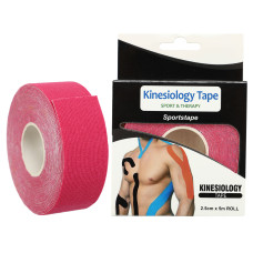 Кінезіо тейп для обличчя та тіла Kinesio tape Sport BC-1091-2_5 розмір 2,5смх5м