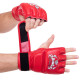 Рукавиці для змішаних єдиноборств MMA TOP KING Super TKGGS S-XL Червоний
