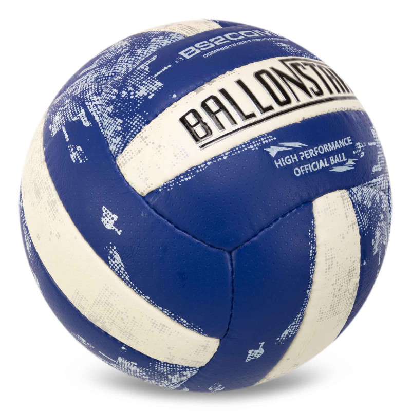 М'яч волейбольний BALLONSTAR LG2352 №5 PU синій-білий