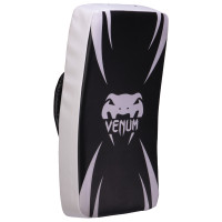 Маківара Вигнута тренувальна для відпрацювання ударів Skintex VENUM ABSOLUTE LONG KICK SHIELD VN1201 53х43х10см 1шт чорний-білий