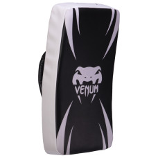 Маківара Вигнута тренувальна для відпрацювання ударів Skintex VENUM ABSOLUTE LONG KICK SHIELD VN1201 53х43х10см 1шт чорний-білий