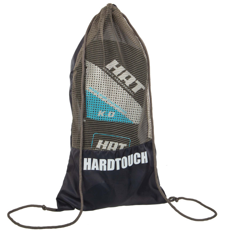 Рукавиці боксерські на липучці PU HARD TOUCH BO-8469 10-14 унцій Чорний-червоний