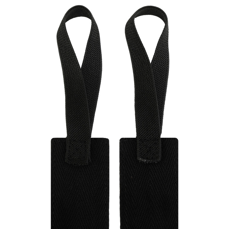 Бинти кистьові для жиму LIFTING WRIST WRAPS LiveUp LP8702 2штуки чорний-синій