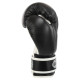 Рукавиці боксерські на липучці шкіряні BOXER 2023 10-12унцій Синій-чорний