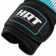 Рукавиці боксерські на липучці PU HARD TOUCH BO-8469 10-14 унцій Чорний-червоний