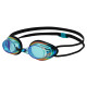 Окуляри для плавання стартові райдужні лінзи MadWave STREAMLINE Rainbow M045703
