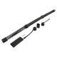 Канат бездротовий силовий тренажер 2в1 Cordless training battle rope Sport FI-5870 чорний