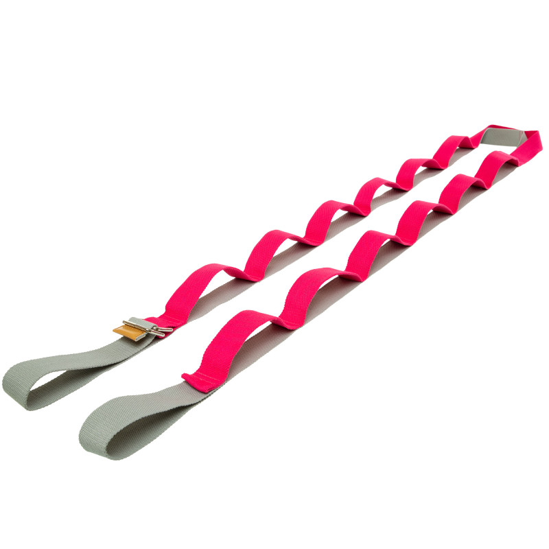 Стрічка стропа з петлями для розтяжки Stretch Strap з дверним якорем Sport PL-1796 14 петель