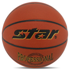 М'яч баскетбольний STAR PROFESSIONAL BB327 розмір 7 помаранчевий
