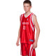 Форма баскетбольна дитяча NBA клуб Houston Rockets, Miami Heat 13 CO-0038 S-2XL Червоний-білий