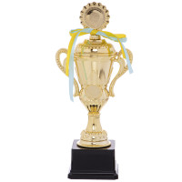 Кубок спортивний нагородний Sport Luck YK082C висота 32см золотий