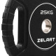 Блини диски CPU покриття 2 Handle металева втулка Zelart TA-3438-25 ø51мм 25кг чорний