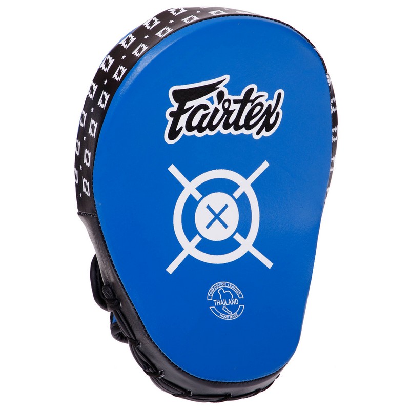 Лапа боксерська вигнута тренувальна шкіра FARTEX BO-3362 25x19x9см 2штуки
