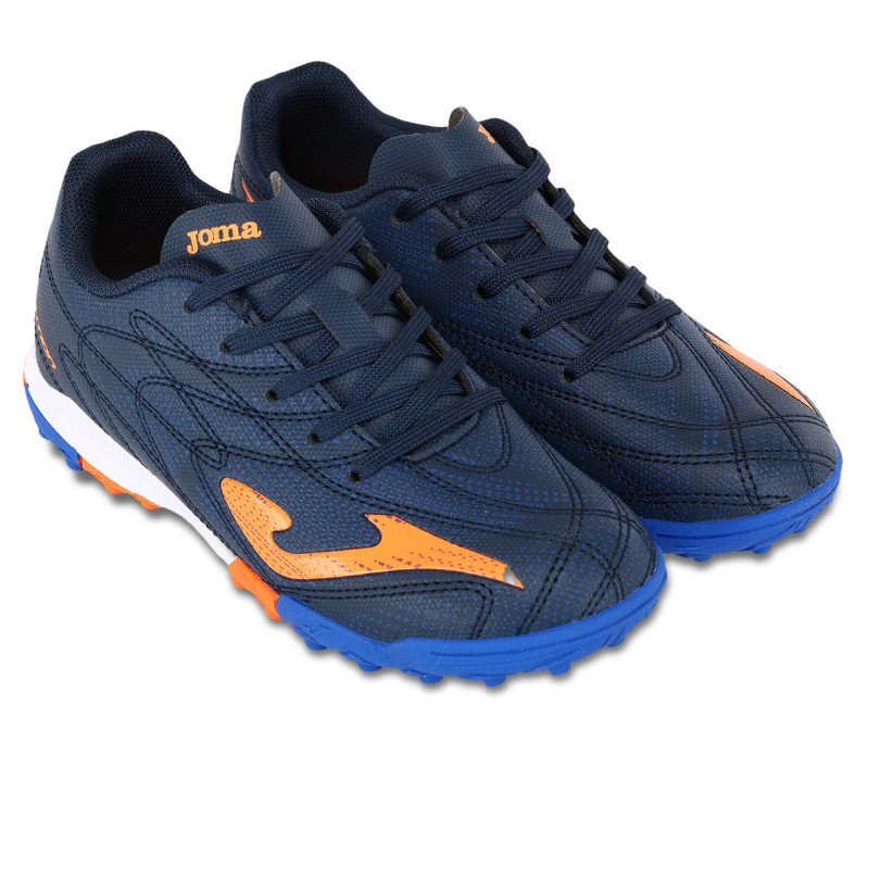 Сороконіжки футбольні дитячі Joma EVOLUTION JR EVJW25 розмір 31-38 темно-синій-помаранчевий