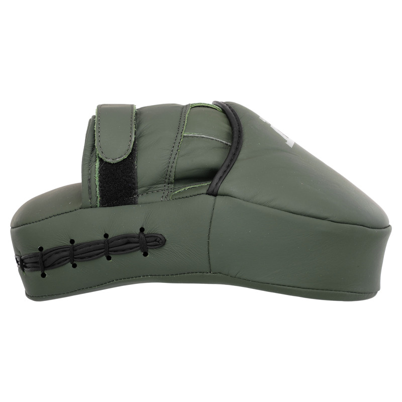 Лапа боксерська вигнута тренувальна шкіра HARD TOUCH BO-4231 19x5x25см 2штуки