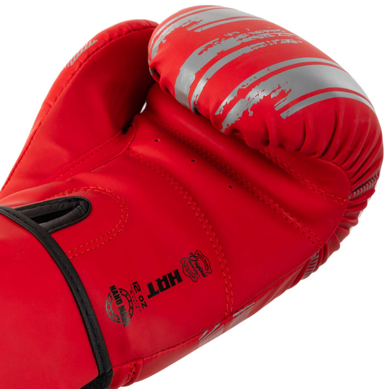 Рукавиці боксерські на липучці PU HARD TOUCH BO-5230 10-14унцій Червоний