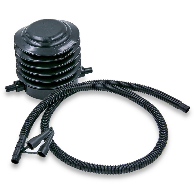 Насос ножний для фітболів та надувних м'ячів. Sport FI-8041 чорний