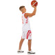 Форма баскетбольна дитяча NBA клуб Houston Rockets 13 BA-0966 S-2XL Білий-червоний