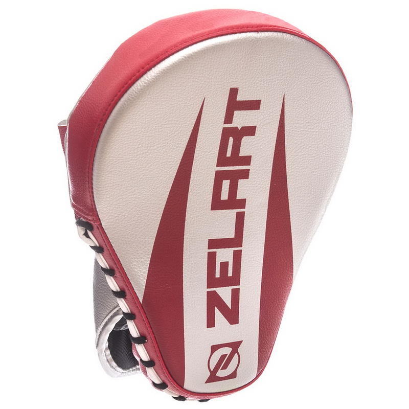 Лапа боксерська вигнута тренувальна PU ZELART BO-1325 25x19x4см 2штуки