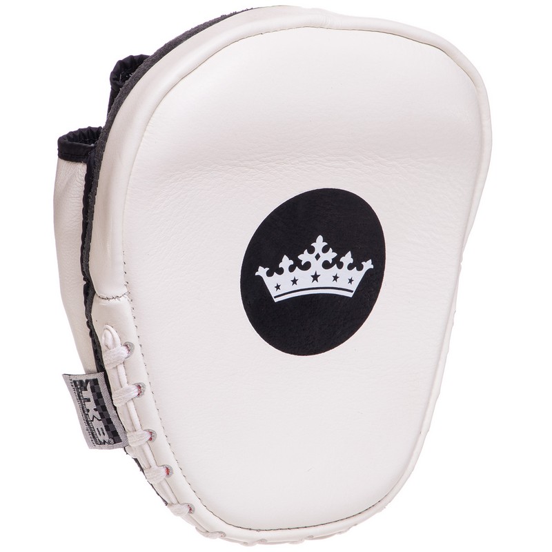 Міні-лапа боксерська зігнута тренувальна шкіра TOP KING Light Weight TKFML 18x15x4см 2штуки