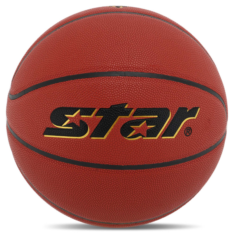 М'яч баскетбольний STAR TORNADO 2000 BB3157 розмір 7 червоний