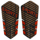 Щитки футбольні SPORTS FB-9728 S-M Різні кольори