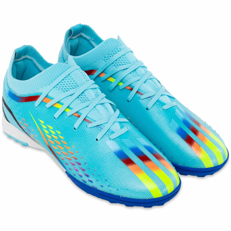 Сороконіжки футбольні дитячі підліткові Sport 7236TF-2 розмір 35-39 бірюзовий