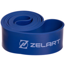 Гума петля для підтягувань та тренувань стрічка силова Zelart POWER LOOP FI-2606-5 27-68кг синій