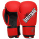Рукавиці боксерські на липучці PU HARD TOUCH BO-4432 10-14 унцій Червоний-чорний