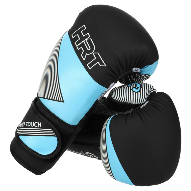 Рукавиці боксерські дитячі на липучці PU HARD TOUCH BO-7709 4-8 унцій Салатовий-чорний