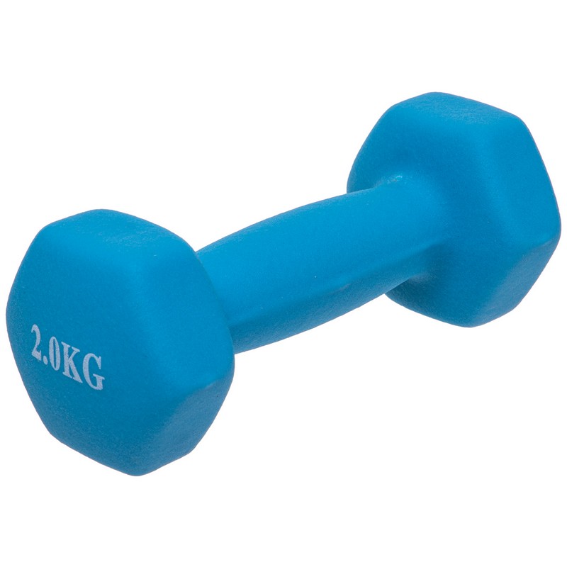 Гантель для фітнесу неопреновий Sport TA-0001-2 1шт 2кг