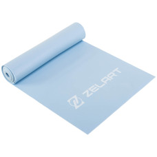 Стрічка еластична для фітнесу та йоги Zelart FI-7682-3 блакитний