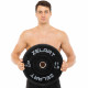Бамперні диски гумові Bumper Plates Zelart TA-4790-5 51мм 5кг чорний-сірий