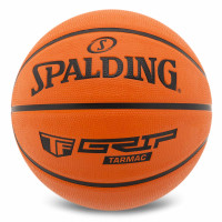 М'яч баскетбольний гумовий SPALDING TF TARMAC GRIP 85102YREV1 розмір 7 помаранчевий