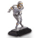 Статуетка нагородна спортивна Американський Футбол Sport HX2283-B розмір 17х8х20см срібло
