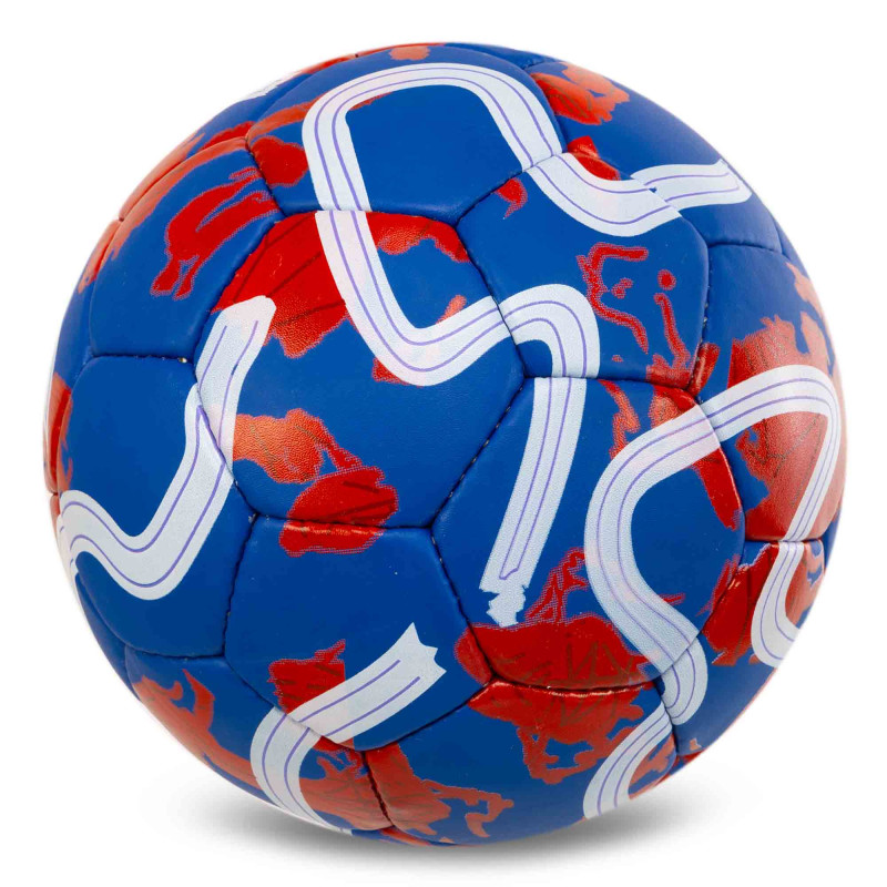М'яч футбольний SOCCERMAX PARIS SAINT-GERMAIN FB-0047-818 №5 PU темно-синій-бордовий