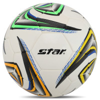 М'яч футбольний STAR EXCEED PLUS SB4044TB №4 PU різнокольоровий
