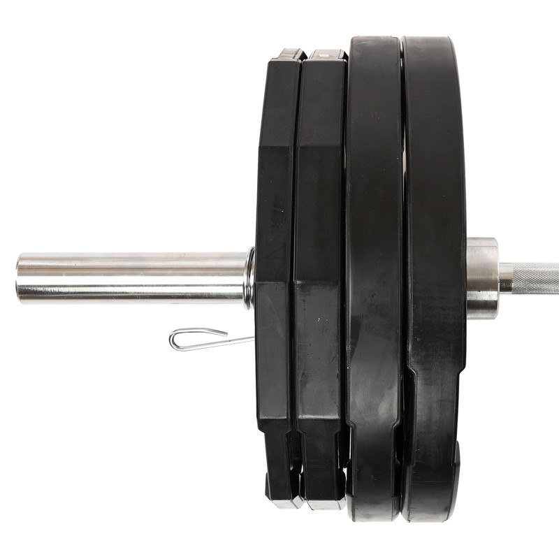 Млинці диски гумові 2 Handle металева втулка Zelart TA-4792-25 51мм 25кг чорний