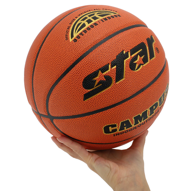 М'яч баскетбольний STAR CAMPUS BB4827C розмір 7 помаранчевий